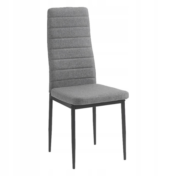Nowoczesne krzesło kuchnia jadalnia salon tapicerowane Mark II KT116 szare 803515