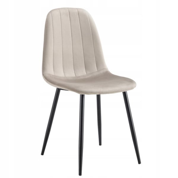 Nowoczesne krzesło kuchnia jadalnia salon tapicerowane Monica KT102 taupe 759057