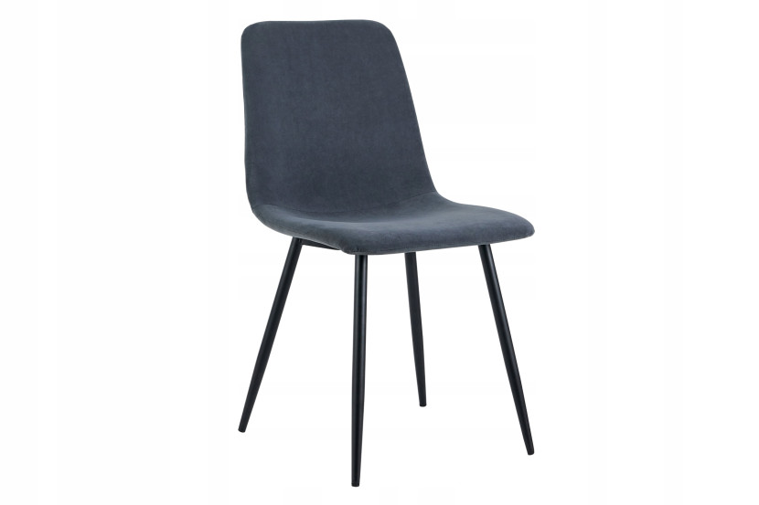 Nowoczesne krzesło kuchnia jadalnia salon tapicerowane Nova KT110 c. szary 759126