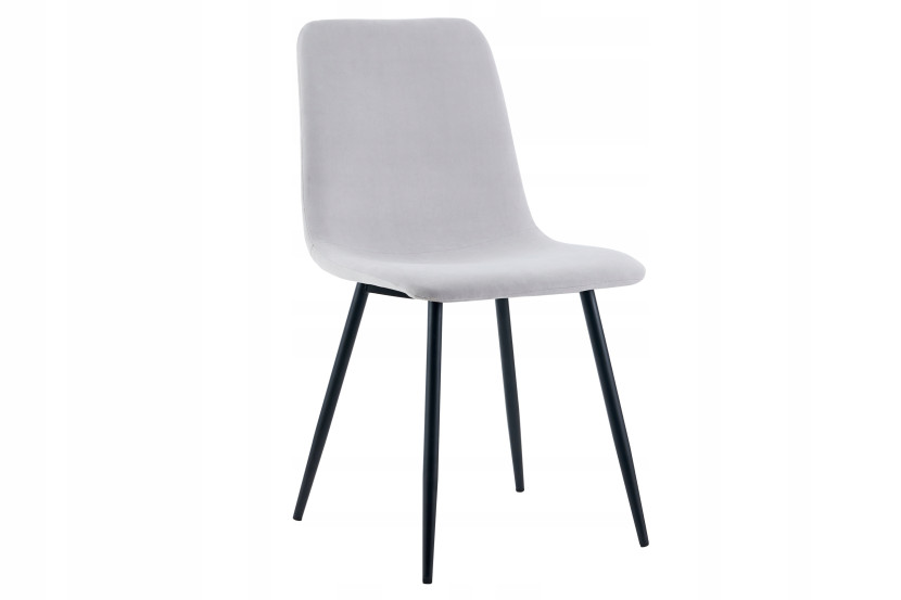 Nowoczesne krzesło kuchnia jadalnia salon tapicerowane Nova KT110 j. szary 759124