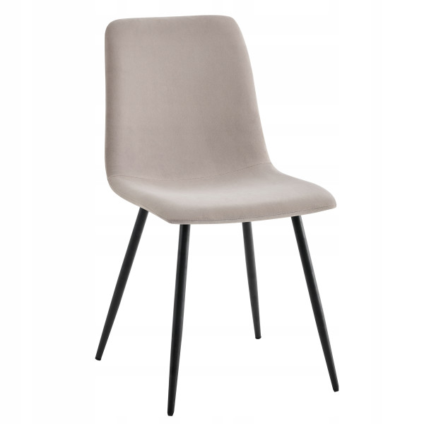 Nowoczesne krzesło kuchnia jadalnia salon tapicerowane Nova KT110 taupe 759136