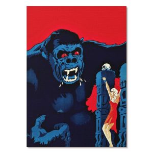 Nowoczesne plakaty A1 King Kong duński plakat (1933) RKO Pictures 1012509 Nowoczesne plakaty A1 King Kong duński plakat (1933) RKO Pictures 1012509