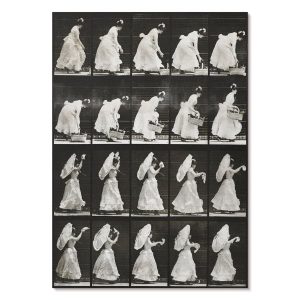 Nowoczesne plakaty A1 Kobieta machająca chusteczką (1887) E. Muybridge’a 1011467 Nowoczesne plakaty A1 Kobieta machająca chusteczką (1887) E. Muybridge’a 1011467