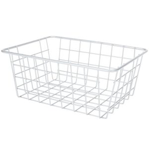 Nowoczesny koszyk metalowy jasnoszary 24x18x10cm 676596 Nowoczesny koszyk metalowy jasnoszary 24x18x10cm 676596