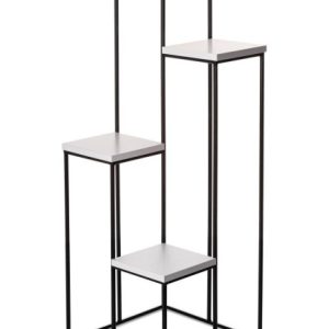 Nowoczesny kwietnik czarno biały 110 cm LOFT 88106 Nowoczesny kwietnik czarno biały 110 cm LOFT 88106