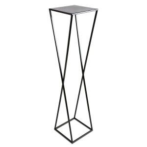 Nowoczesny kwietnik stojący 100 cm czarny 88124 Nowoczesny kwietnik stojący 100 cm czarny 88124
