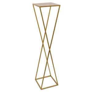 Nowoczesny kwietnik stojący 100 cm złoty 87877 Nowoczesny kwietnik stojący 100 cm złoty 87877