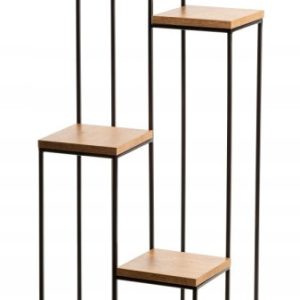 Nowoczesny kwietnik stojak 110 cm czarny LOFT 88130 Nowoczesny kwietnik stojak 110 cm czarny LOFT 88130