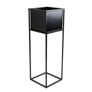 Nowoczesny kwietnik stojak czarny 70 cm LOFT 88047 Nowoczesny kwietnik stojak czarny 70 cm LOFT 88047