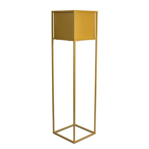 Nowoczesny kwietnik stojak złoty 90 cm GLAM 88035