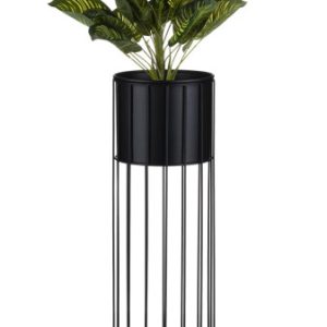 Nowoczesny kwietnik z osłonką 70 cm LOFT metalowe 89260 Nowoczesny kwietnik z osłonką 70 cm LOFT metalowe 89260