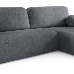 Nowoczesny Narożnik BONO z funkcją spania, obity tkanina Cremona, szary 782474 Nowoczesny Narożnik BONO z funkcją spania, obity tkanina Cremona, szary 782474