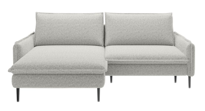 Nowoczesny Narożnik GLOSSY z funkcją spania Wersal 855800