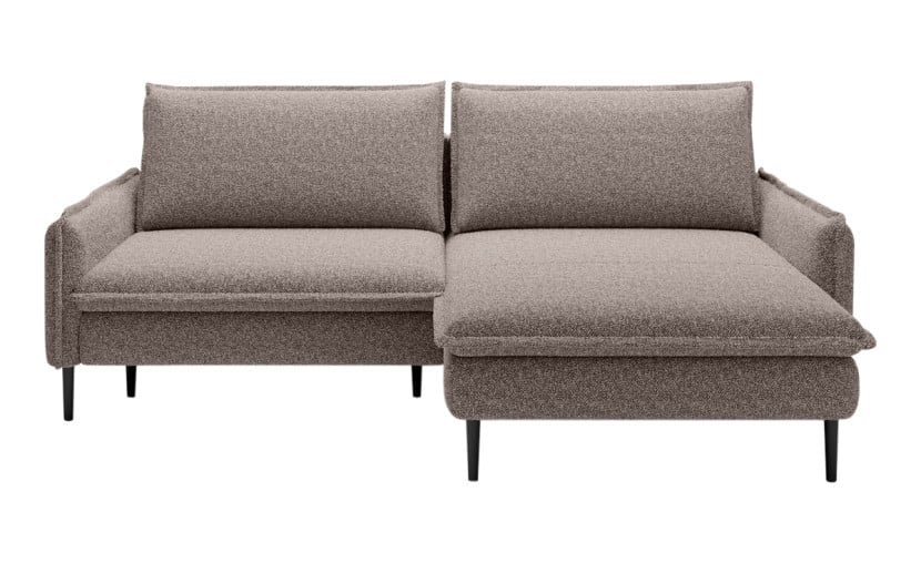 Nowoczesny Narożnik GLOSSY z funkcją spania Wersal 855802