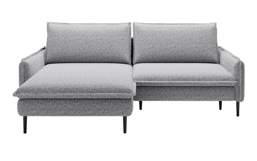 Nowoczesny Narożnik GLOSSY z funkcją spania Wersal 855812