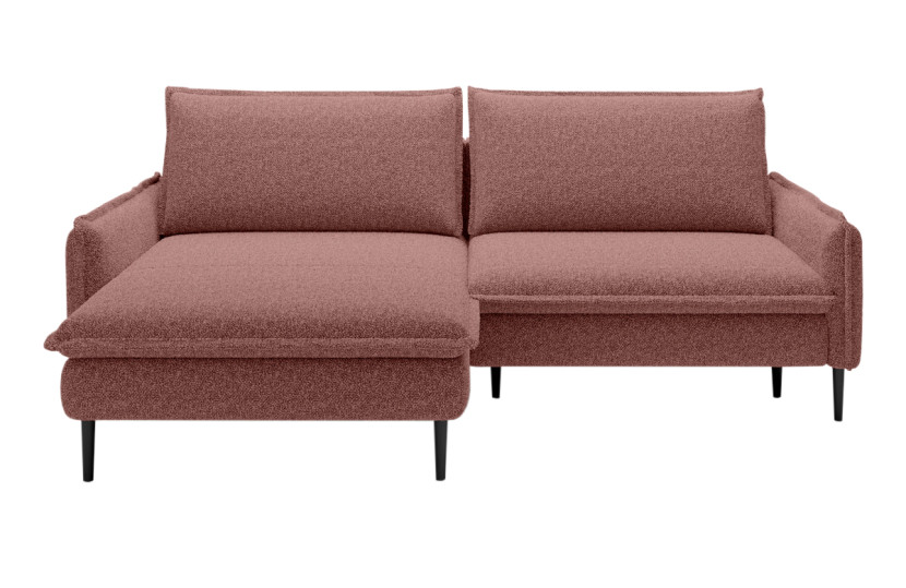 Nowoczesny Narożnik GLOSSY z funkcją spania Wersal 855813