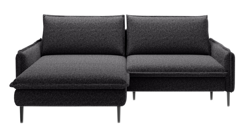 Nowoczesny Narożnik GLOSSY z funkcją spania Wersal 855814