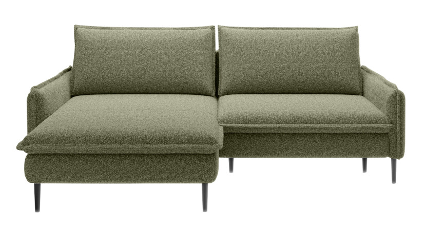 Nowoczesny Narożnik GLOSSY z funkcją spania Wersal 855825