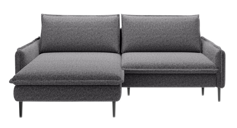 Nowoczesny Narożnik GLOSSY z funkcją spania Wersal 855794