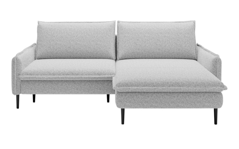 Nowoczesny Narożnik GLOSSY z funkcją spania Wersal 848039