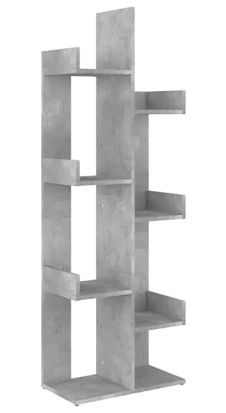 Nowoczesny regał z półkami beton - Maro 723793