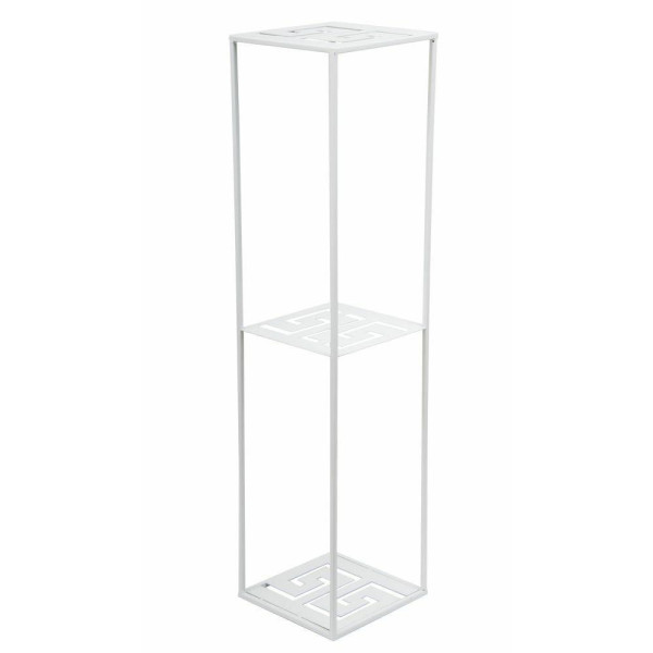 Nowoczesny stojący kwietnik 100 cm biały LOFT 88019