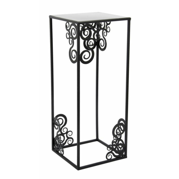 Nowoczesny stojący kwietnik 60 cm czarny LOFT 88055