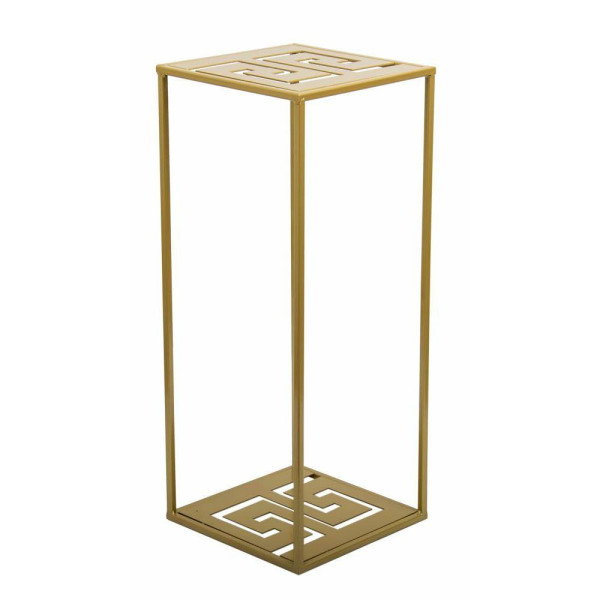 Nowoczesny stojący kwietnik 60 cm złoty 88074