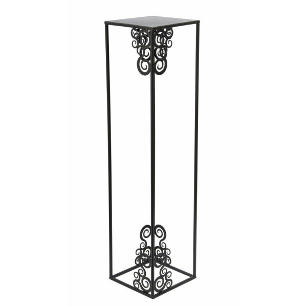 Nowoczesny stojący kwietnik 80 cm czarny LOFT 88119