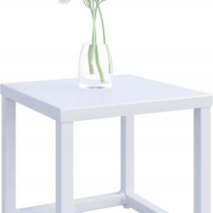 Nowoczesny Stojak Na Kwiaty 20x20x17 Loft Salon Biały 926453 Nowoczesny Stojak Na Kwiaty 20x20x17 Loft Salon Biały 926453