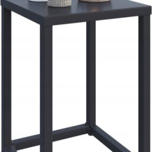 Nowoczesny Stojak Na Kwiaty 20x20x27 Loft Salon Czarny 926481 Nowoczesny Stojak Na Kwiaty 20x20x27 Loft Salon Czarny 926481