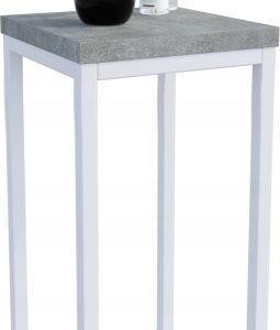 Nowoczesny Stojak Na Kwiaty 20x20x39 Loft Salon Biały+Beton Jasny 931837 Nowoczesny Stojak Na Kwiaty 20x20x39 Loft Salon Biały+Beton Jasny 931837