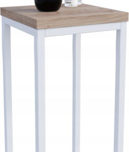 Nowoczesny Stojak Na Kwiaty 20x20x39 Loft Salon Biały+Dąb Sonoma 931818 Nowoczesny Stojak Na Kwiaty 20x20x39 Loft Salon Biały+Dąb Sonoma 931818