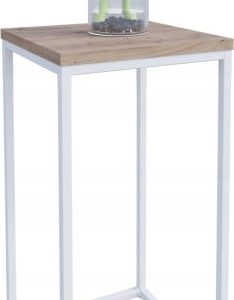 Nowoczesny Stojak Na Kwiaty 30x30x59 Loft Salon Biały+Dąb Artisan 934310 Nowoczesny Stojak Na Kwiaty 30x30x59 Loft Salon Biały+Dąb Artisan 934310