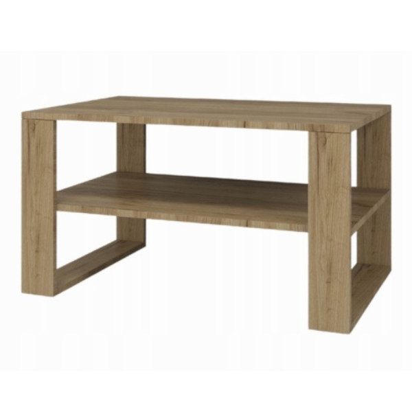 Nowoczesny stolik kawowy ława do salonu LOFT Dąb Craft elegancki design 802784