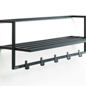 Nowoczesny wieszak ścienny Wolf z półką 652829 Nowoczesny wieszak ścienny Wolf z półką 652829