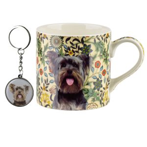 NOYA Kubek z breloczkiem 380ml 9x13x9cm York Yorkshire Terrier 1068430 NOYA Kubek z breloczkiem 380ml 9x13x9cm York Yorkshire Terrier 1068430