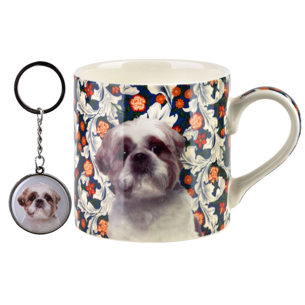 NOYA Kubek z breloczkiem 380ml 9x13x9cmShih Tzu 1068418