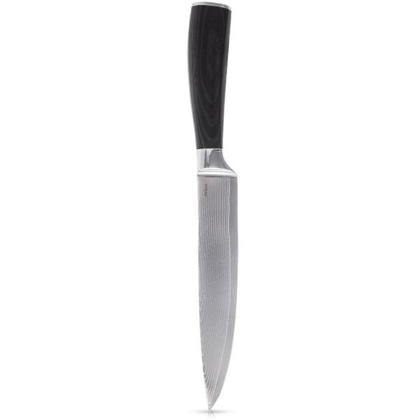 Nóż kuchenny stalowy DAMASCUS 30,5 cm 798539