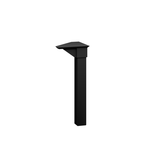 Nóżki do mebli łazienkowych COCO 20 cm czarne 2 szt 817664