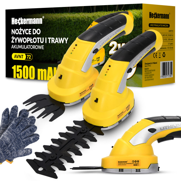 Nożyce akumulatorowe do trawy Heckermann AVNT72 959357