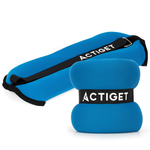 Obciążenia na ręce i nogi Actiget 2x2 kg do treningu fitness i cardio 944338