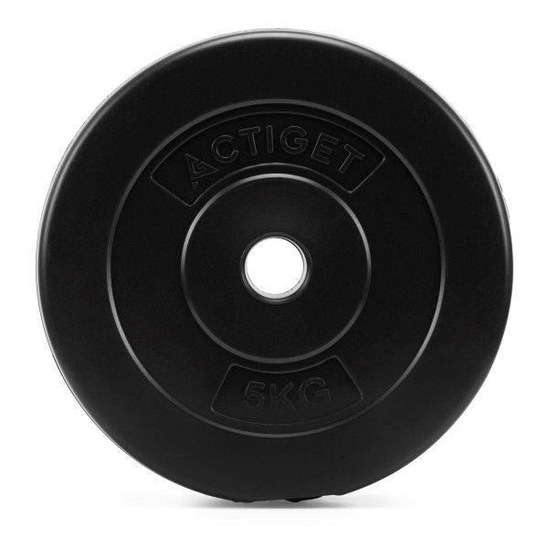 Obciążenie 5 kg Actiget talerz kompozytowy do sztangi 31 mm krążek 913137