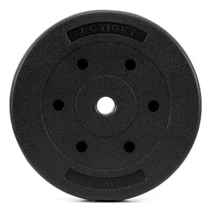 Obciążenie bitumiczne 10 kg ACTIGET talerz kompozytowy do sztangi 29 mm 913138 Obciążenie bitumiczne 10 kg ACTIGET talerz kompozytowy do sztangi 29 mm 913138
