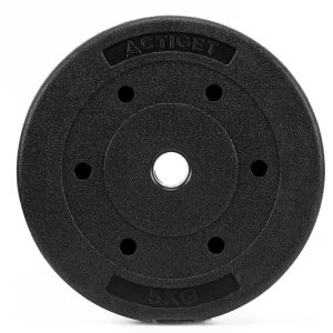 Obciążenie bitumiczne 5 kg ACTIGET talerz kompozytowy do sztangi 29 mm 913146 Obciążenie bitumiczne 5 kg ACTIGET talerz kompozytowy do sztangi 29 mm 913146