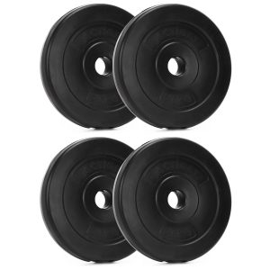 Obciążenie do sztangi 2,5 kg 4 szt. Actiget talerze bitumiczne 31 mm 922041 Obciążenie do sztangi 2,5 kg 4 szt. Actiget talerze bitumiczne 31 mm 922041