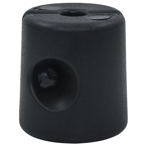 Obciążnik do namiotu ogrodowego Czarny Cyrkonia vidaXL 260799