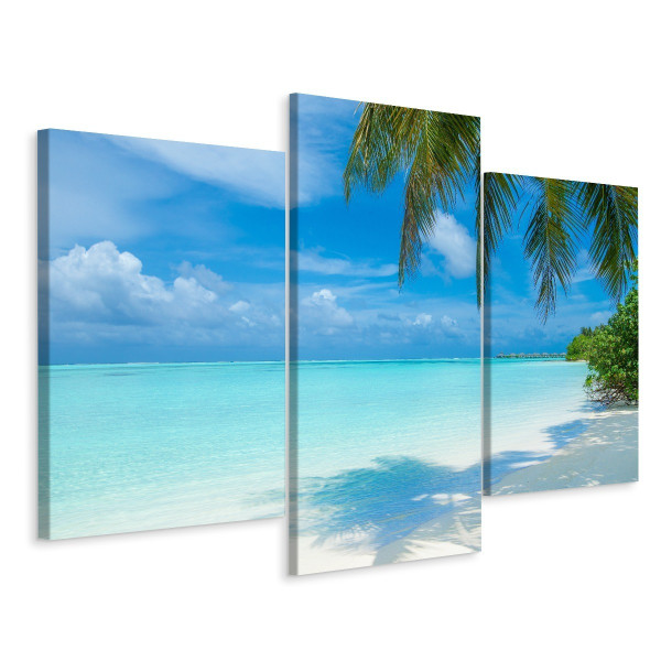 Obraz 3-Częściowy OCEAN Plaża Krajobraz 3D 120x80cm 136633