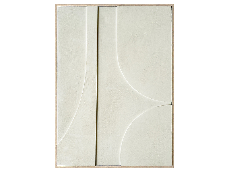 Obraz 3D Relief Beige Art III 50x70 cm 451736