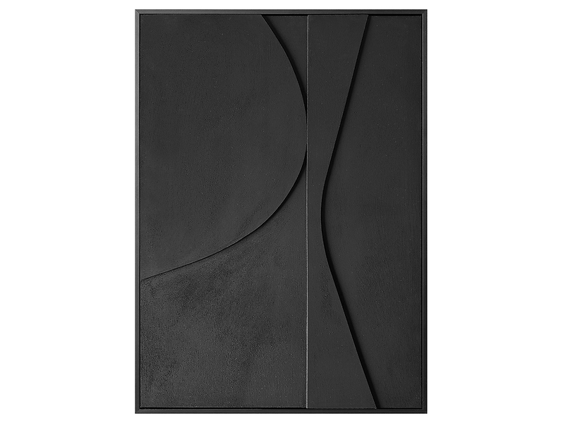 Obraz 3D Relief Black Art II 50x70 cm 451729